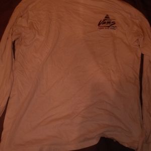 Vans long sleeve shirt